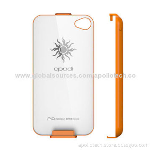Mobile Phone Charger Cases, Specialized for iPhone 4/4S with 3-hour Charging Time